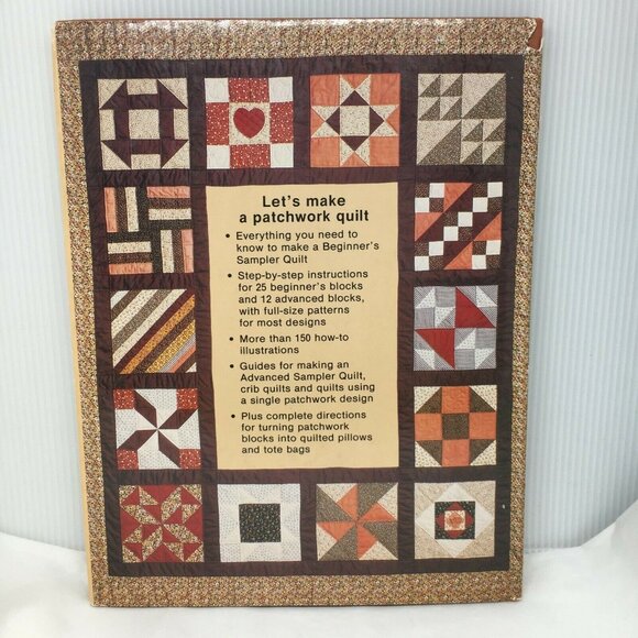Lets Make A Patchwork Quilt Block Book Jessie MacDonald & Marian H. Shafer - Picture 2 of 3